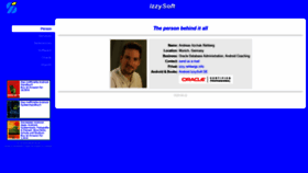 What Izzysoft.de website looked like in 2020 (3 years ago)