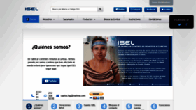 What Iselmx.com website looked like in 2020 (3 years ago)