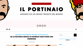 What Ilportinaio.com website looked like in 2020 (3 years ago)