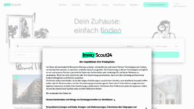 What Immobilienscout.at website looked like in 2020 (3 years ago)