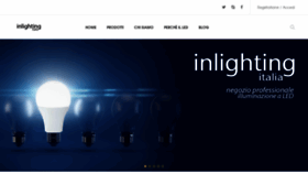 What Inlightingitalia.it website looked like in 2020 (3 years ago)