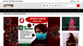 What Indojilbab.com website looked like in 2020 (3 years ago)