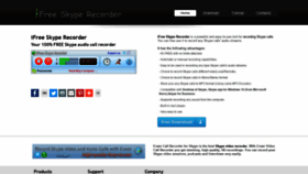 What Ifree-recorder.com website looked like in 2020 (3 years ago)