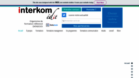 What Interkomedit.com website looked like in 2020 (3 years ago)