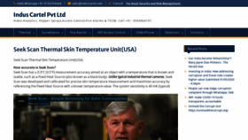 What Induscartel.com website looked like in 2020 (3 years ago)