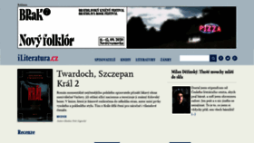 What Iliteratura.cz website looked like in 2020 (3 years ago)