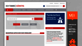 What Ich-tanke.de website looked like in 2020 (3 years ago)