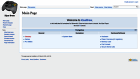 What Iquebrew.org website looked like in 2020 (3 years ago)