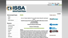 What Issa-dc.org website looked like in 2020 (3 years ago)