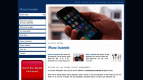 What Iphone-ersatzteile.de website looked like in 2020 (3 years ago)