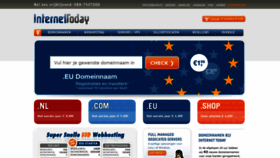 What Internettoday.nl website looked like in 2020 (3 years ago)