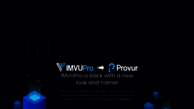 What Imvupro.com website looked like in 2020 (3 years ago)