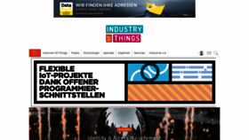 What Industry-of-things.de website looked like in 2020 (3 years ago)