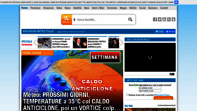 What Ilmeteo.it website looked like in 2020 (3 years ago)