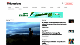 What Indonesiana.id website looked like in 2020 (3 years ago)