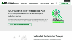 What Idaireland.com website looked like in 2020 (3 years ago)