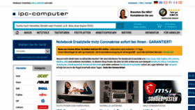What Ipc-computer.de website looked like in 2020 (3 years ago)
