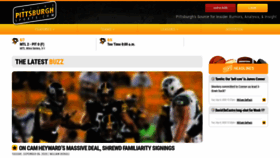 What Insidepittsburghsports.com website looked like in 2020 (3 years ago)