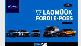 What Infoauto.ee website looked like in 2020 (3 years ago)
