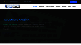 What Istanbulnakliyefirmalari.com website looked like in 2020 (3 years ago)
