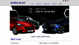 What Inter-auto.hr website looked like in 2020 (3 years ago)
