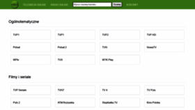 What Inatv.pl website looked like in 2020 (4 years ago)