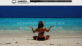 What I-comtech.at website looked like in 2020 (3 years ago)