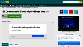 What Igi-commando-elite-sniper-ghost-war-ios.soft112.com website looked like in 2020 (3 years ago)