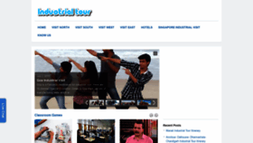What Industrialtour.com website looked like in 2020 (3 years ago)