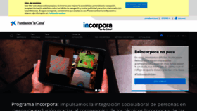 What Incorpora.org website looked like in 2020 (3 years ago)