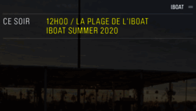 What Iboat.eu website looked like in 2020 (3 years ago)