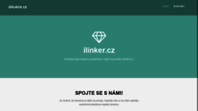What Ilinker.cz website looked like in 2020 (3 years ago)