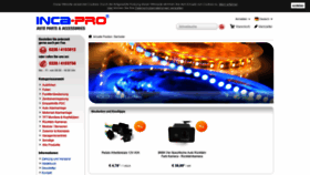 What Inca-pro.de website looked like in 2020 (3 years ago)