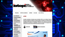What Iutepi.edu website looked like in 2020 (3 years ago)