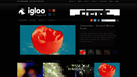 What Igloomag.com website looked like in 2020 (3 years ago)