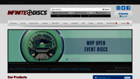 What Infinitediscs.com website looked like in 2020 (3 years ago)