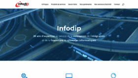 What Infodip-systemes.com website looked like in 2020 (3 years ago)