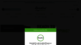 What Ibreathe.co.uk website looked like in 2020 (3 years ago)