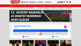 What Istanbulgazetesi.com.tr website looked like in 2020 (3 years ago)