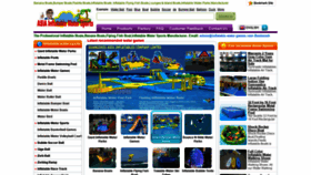 What Inflatable-water-sports.com website looked like in 2020 (3 years ago)