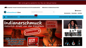 What Indianerschmuck-store.de website looked like in 2020 (3 years ago)