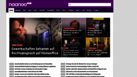 What Internetszene.de website looked like in 2020 (3 years ago)