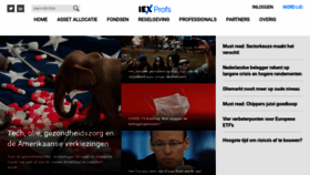 What Iexprofs.nl website looked like in 2020 (3 years ago)