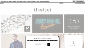 What Inside-urban.com website looked like in 2020 (3 years ago)