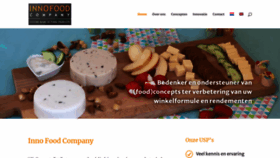 What Innofoodcompany.com website looked like in 2020 (3 years ago)