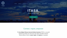 What Itasa.org website looked like in 2020 (3 years ago)