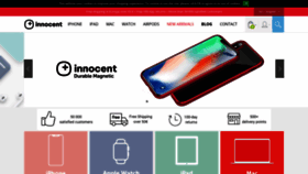What Innocentstore.com website looked like in 2020 (3 years ago)