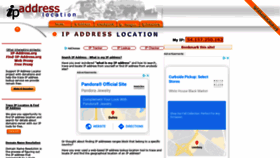 What Ipaddresslocation.org website looked like in 2020 (3 years ago)