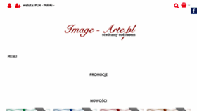 What Image-arte.pl website looked like in 2020 (3 years ago)