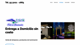 What Ilumex.mx website looked like in 2020 (3 years ago)